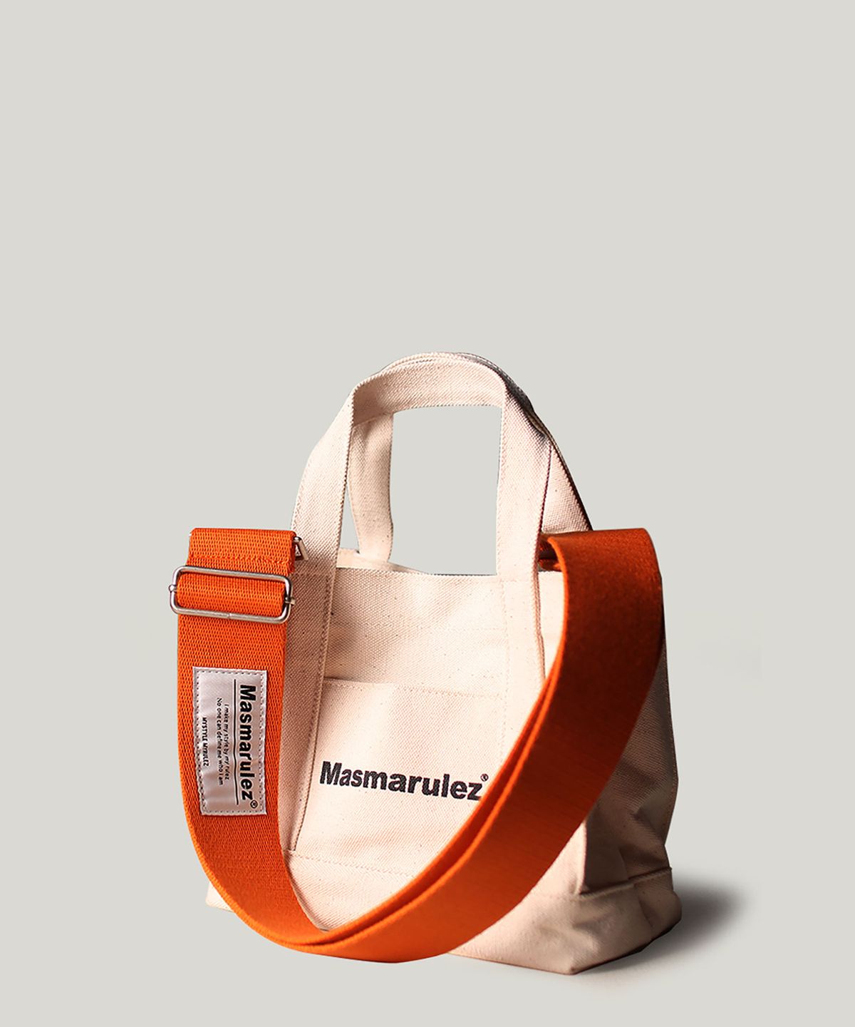 마스마룰즈(MASMARULEZ) 15컬러 스트랩 미니백 _ 아이보리