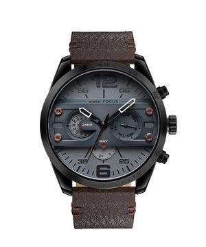 가죽밴드 멀티기능 남성시계 MF0068G05