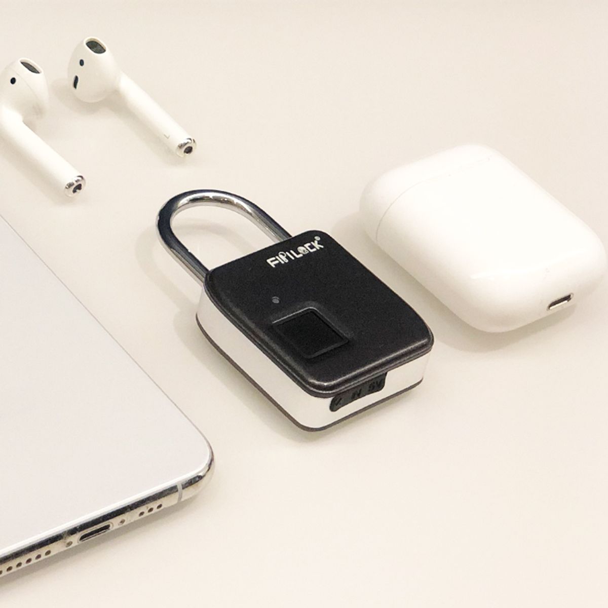 피피락(FIPILOCK) 지문인식 자물쇠 S3 실버
