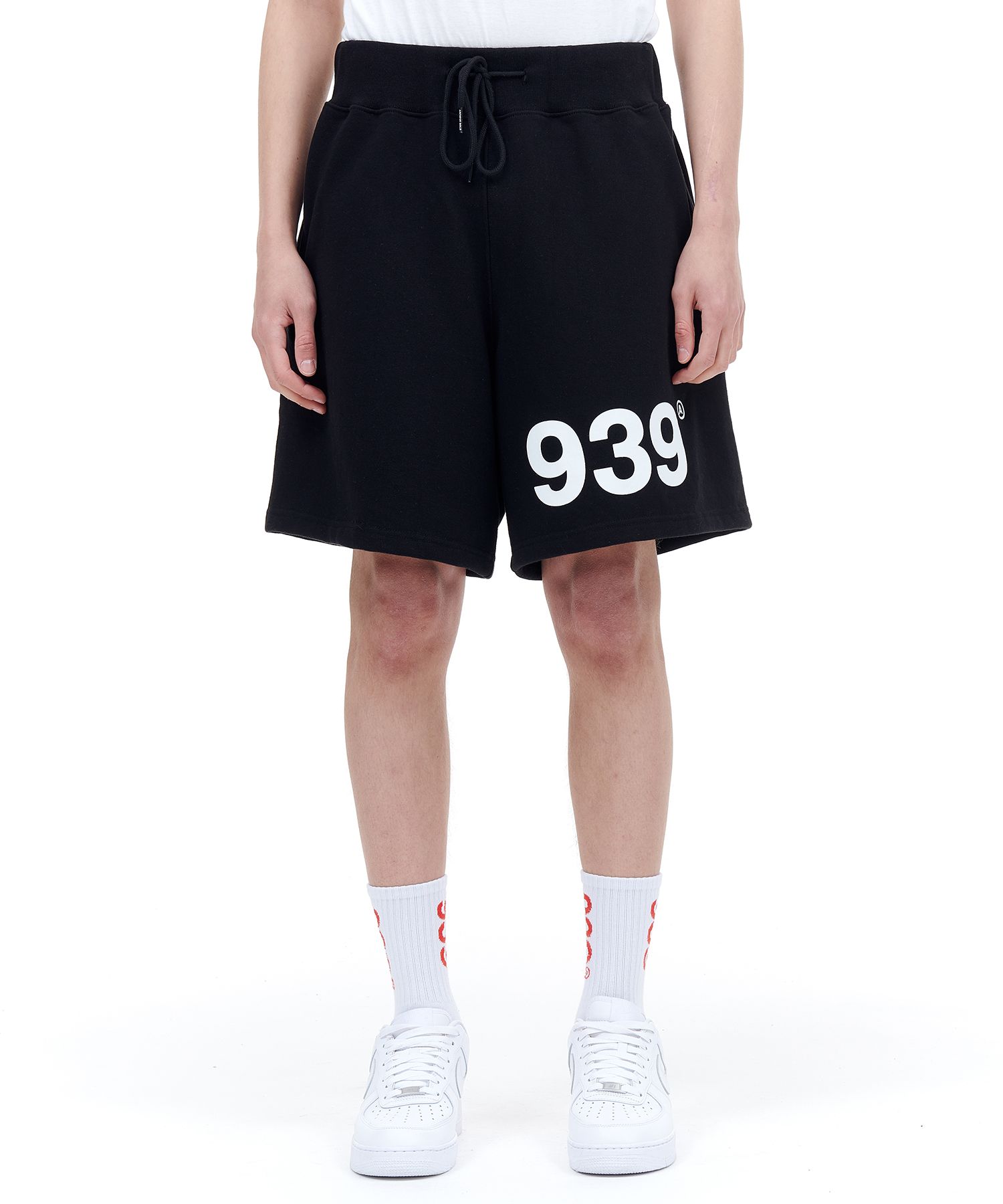 ARCHIVE BOLD ■ 939 LOGO SWEAT SHORTS MUSINSA | ARCHIVE BOLD 939 LOGO SWEAT SHORTS_BLACK