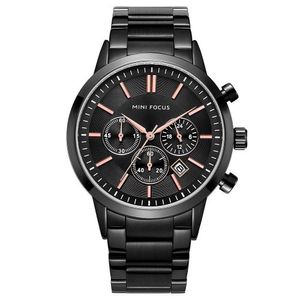 크로노기능 메탈밴드 남성시계 MF188G01