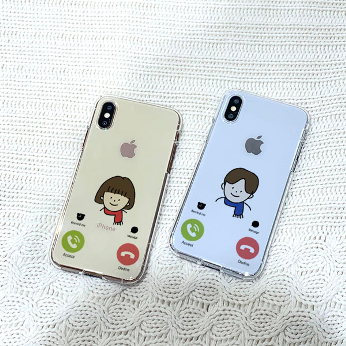 아칸(AKAN) 미나 여보세요 소프트젤리케이스