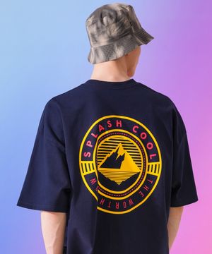 아이스버그 반팔 네이비 STST3279