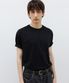 수피마 코튼 프리미엄 티셔츠 BLACK