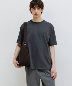 수피마 코튼 프리미엄 티셔츠 DARK GREY