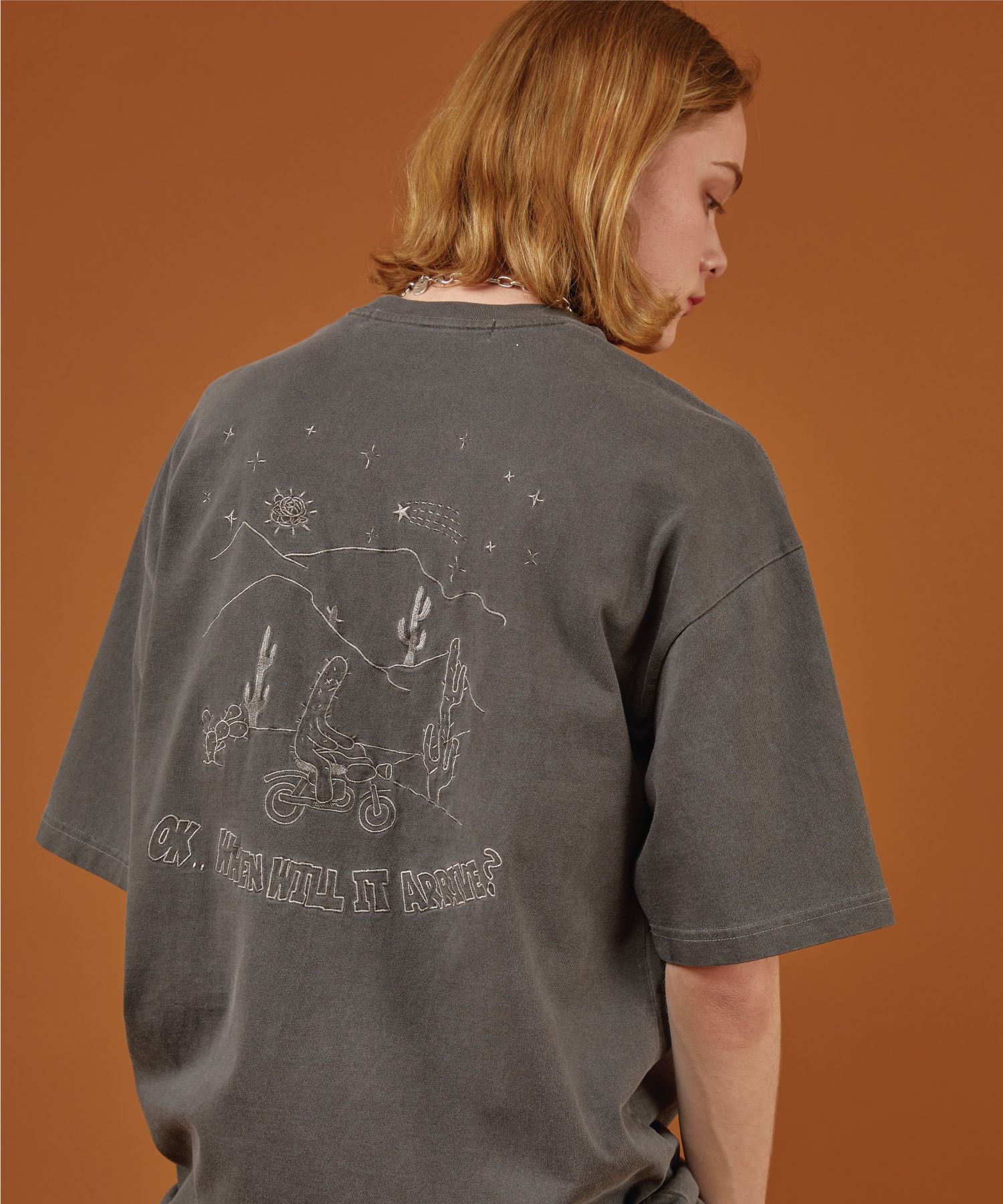 【CPGN STUDIO】Oasis Pigment Embroidery Short Sleeve MUSINSA | CPGN STUDIO [16S] OASIS PIGMENT EMBROIDERED SHORT
