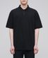 릴렉스 핏 피케 폴로 셔츠 [블랙]