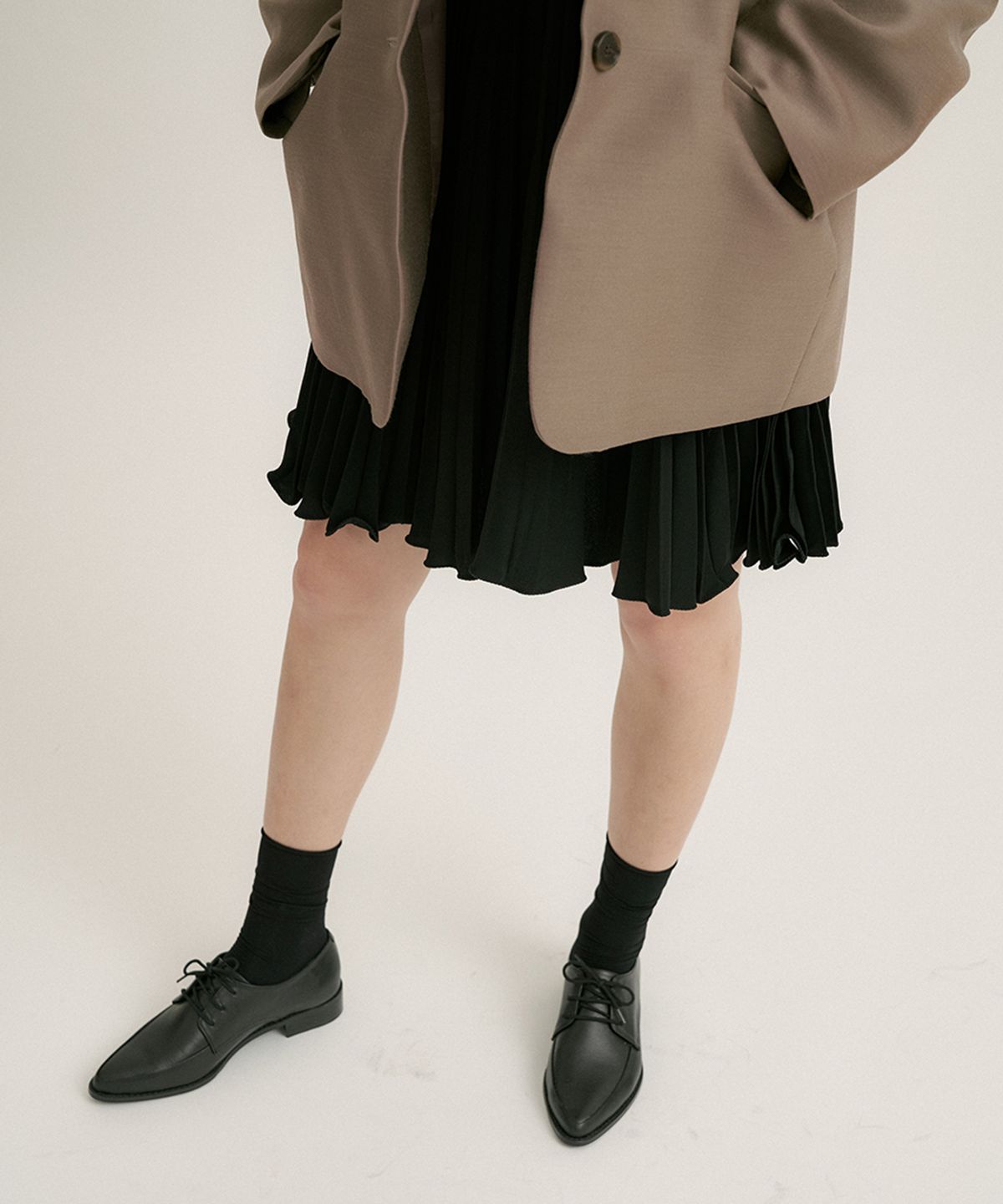 릴리슈(LILYSHOE) leve loafer_black