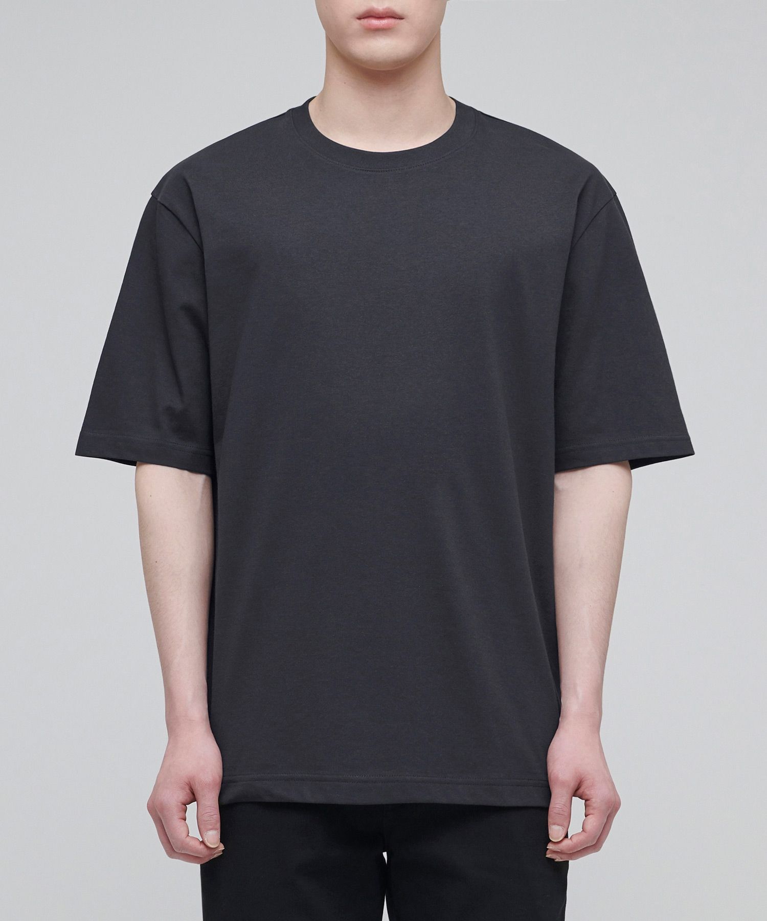 Tシャツ・カットソー *MUSINSA STANDARD* Relaxed fit crew neck short sleeve t-shir MUSINSA | MUSINSA STANDARD Relax Fit Crew Neck Short Sleeve