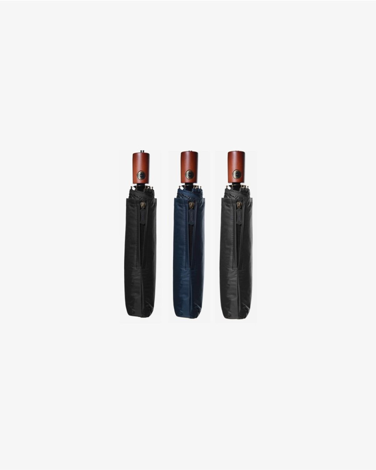 파라체이스(PARACHASE) 3218 프리미엄 우드 그립 전자동 3단 암막 우산 - 우양산겸용