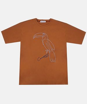 솔리드 페럿 티셔츠 브릭