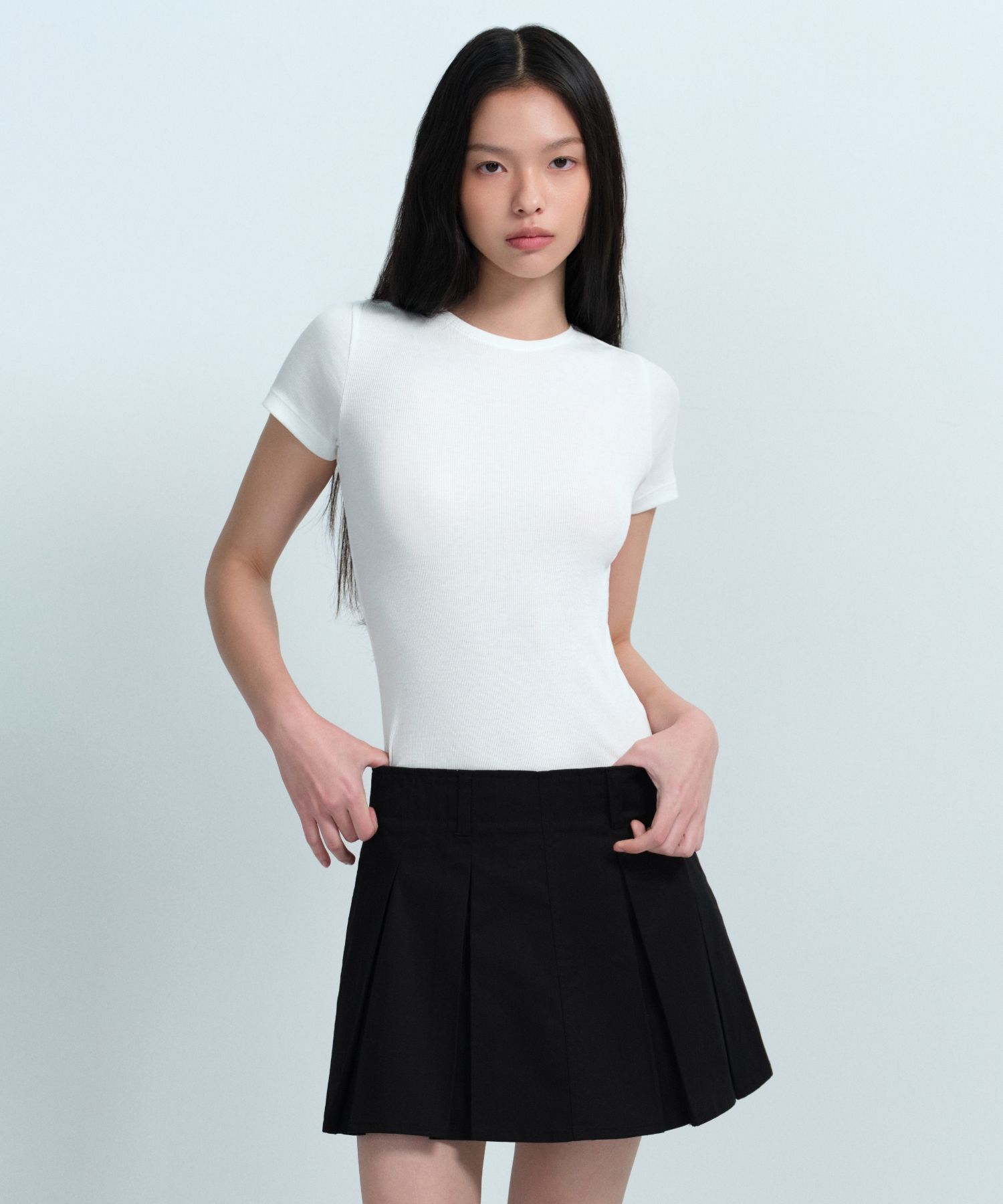 MUSINSA公式 | MUSINSA STANDARD WOMAN ウィメンズリブスリムフィットT 