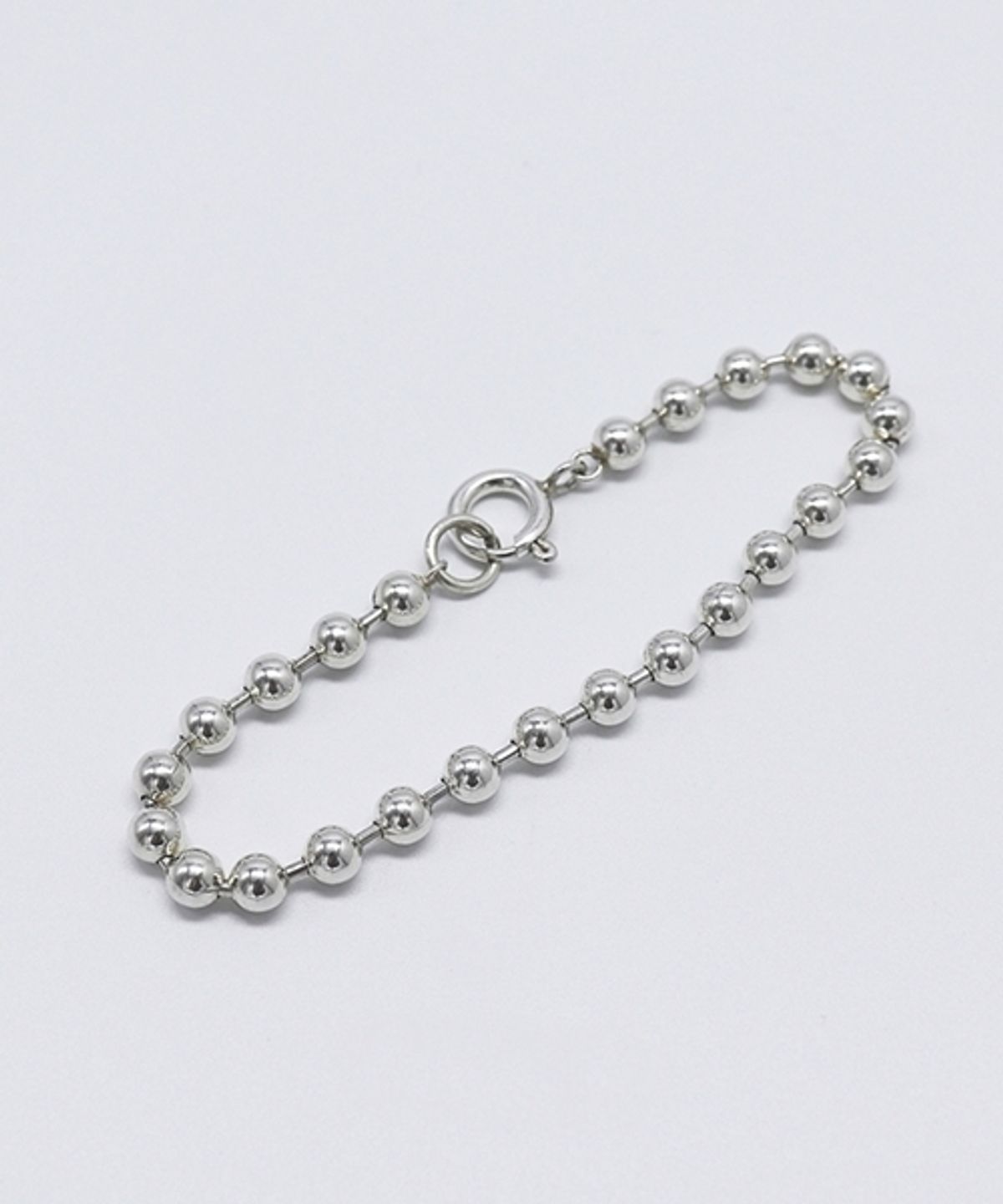 봉보(BONBEAU) Silverball Layered Bracelet 레이어드 실버볼 팔찌 5mm