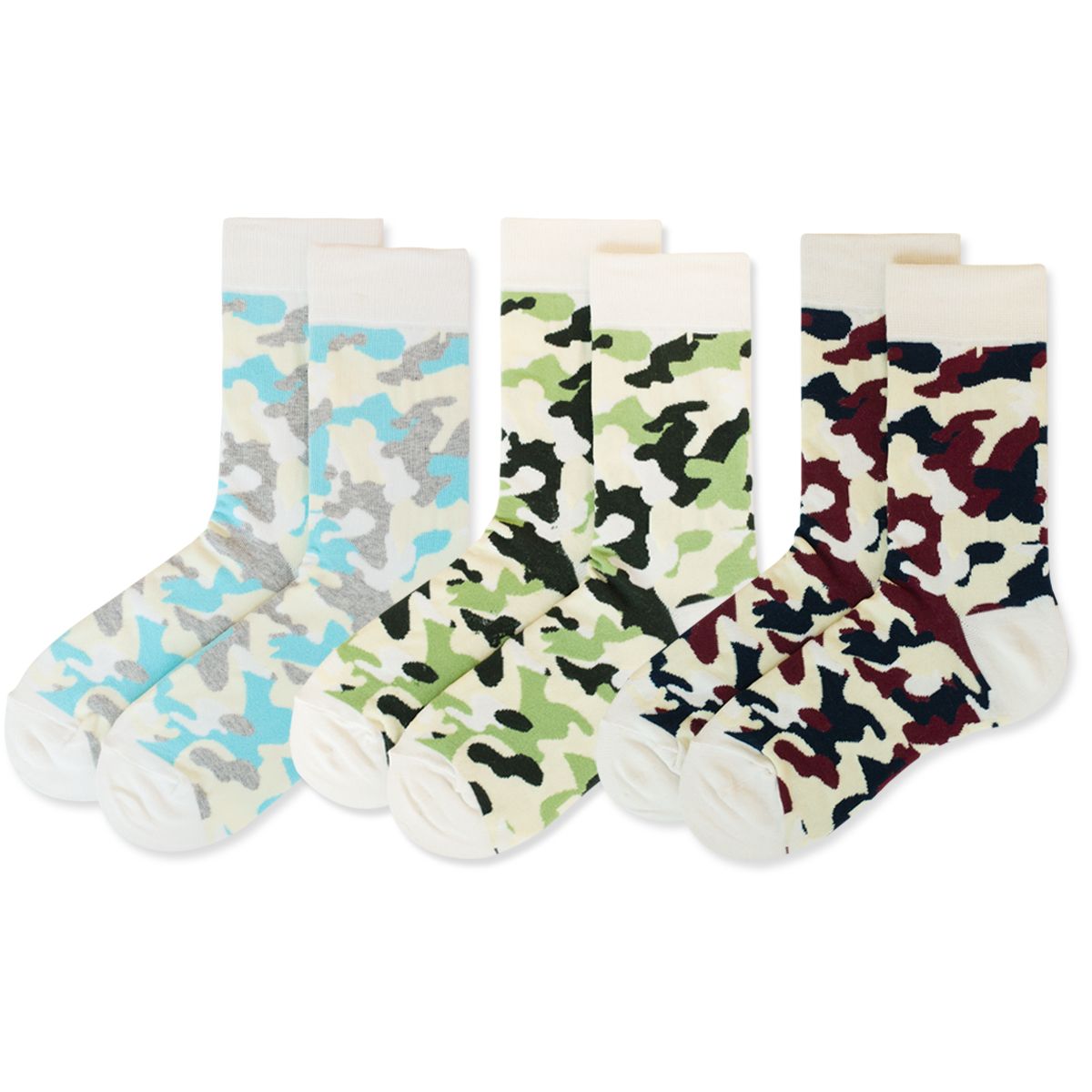 스누지(SNOOZY) 카모플라주삭스-3PACK