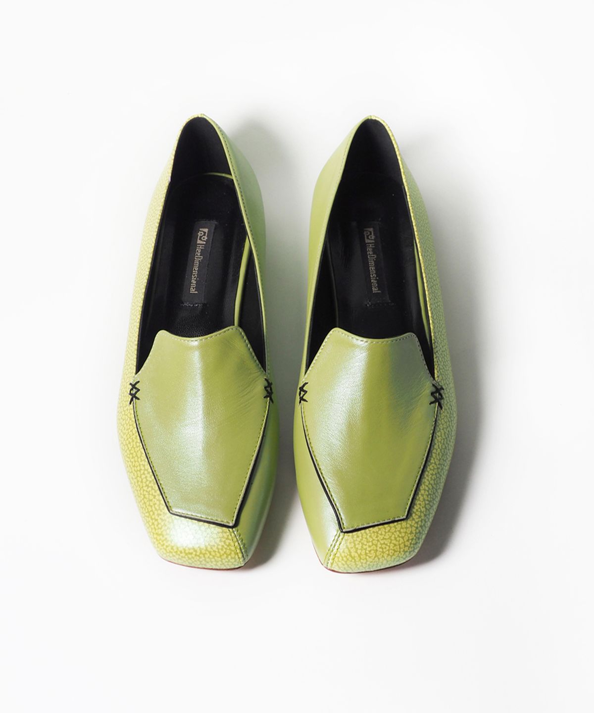 희다이멘셔널(HEEDIMENSIONAL) REMAZE 로퍼 Apple Green