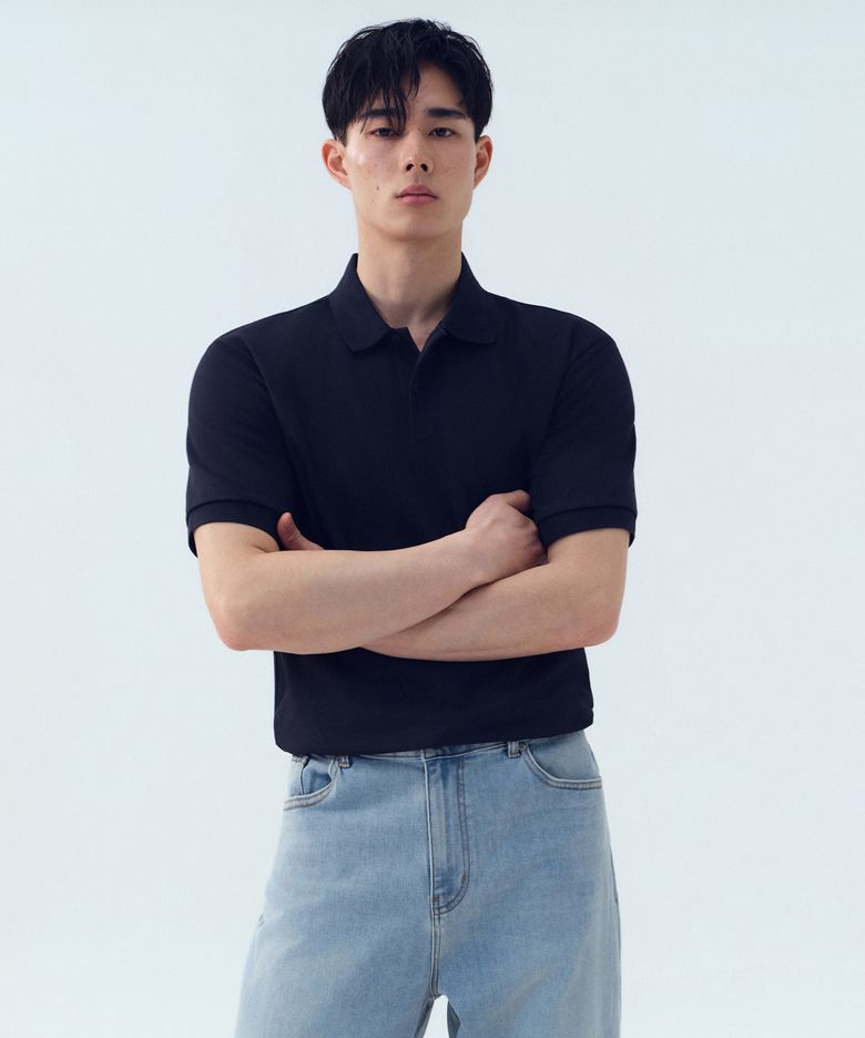 [쿨탠다드] 피케 폴로 셔츠 [네이비]