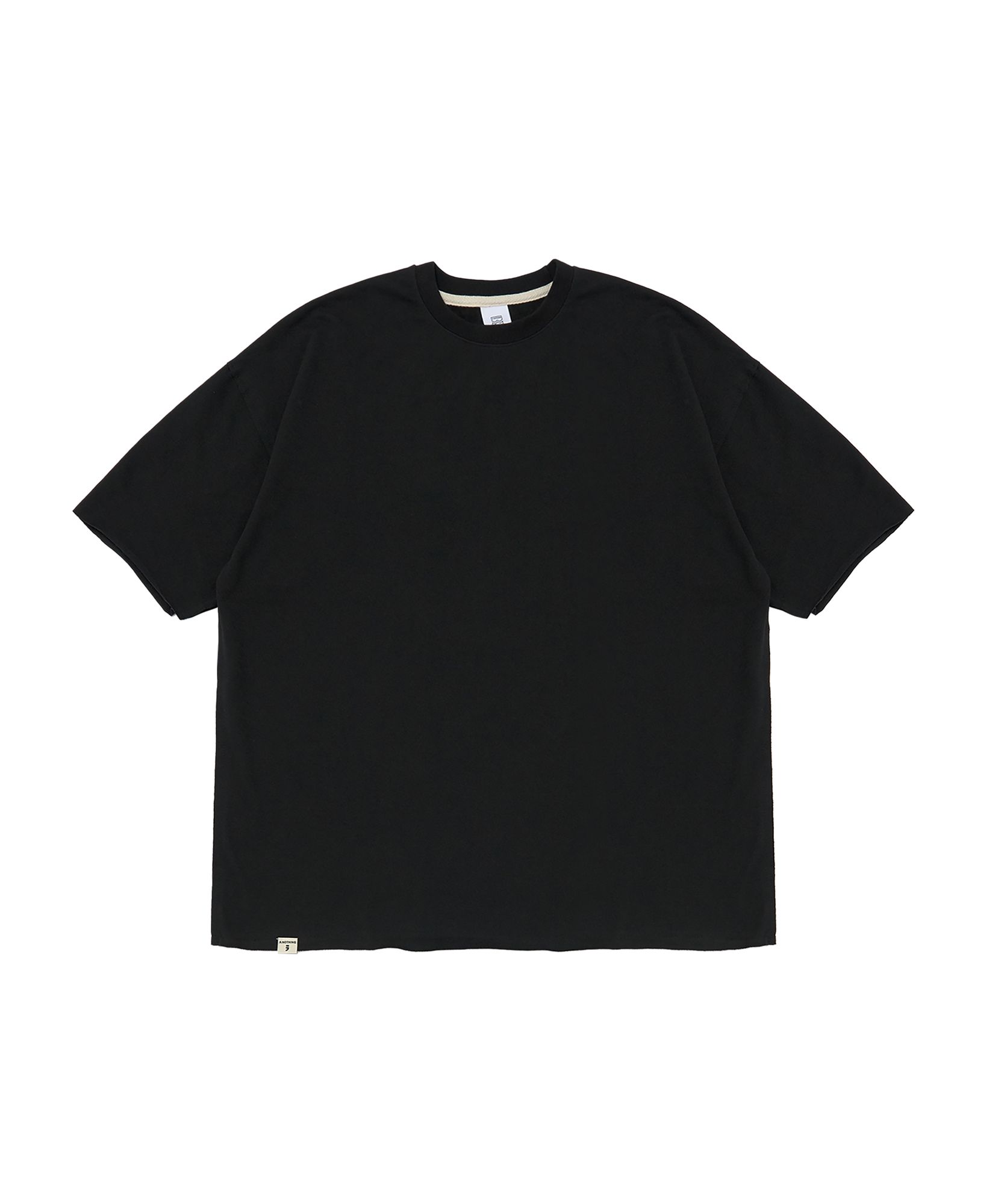BTS着用[A NOTHING]VINTAGE P. DYEING CUT-OUT BOX 1/2 TEE BTS JUNGKOOK A NOTHING VINTAGE P. DYEING CUT-OUT BOX 1/2 TEE