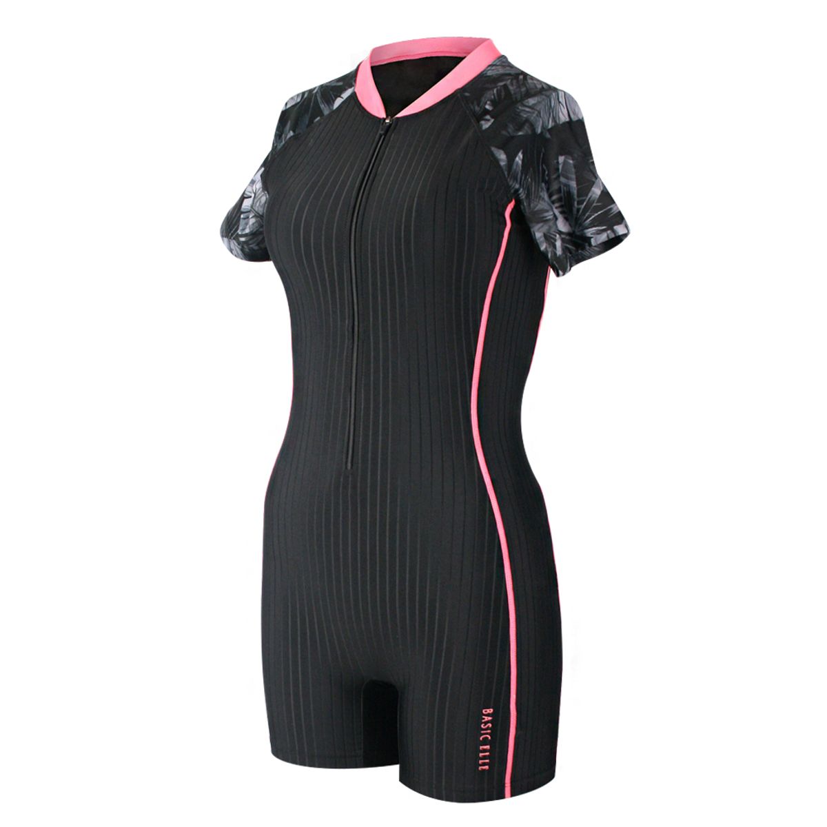 베이직엘르(BASIC ELLE) 여성 원피스 반전신 실내수영복 BEF-R109K
