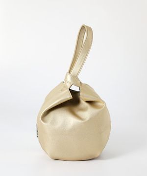 Dumpling wrist bag - Gold