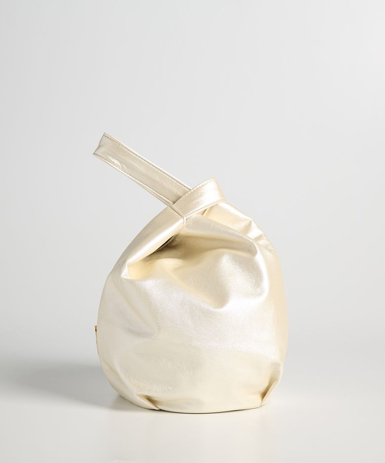 Dumpling wrist bag - Pearl