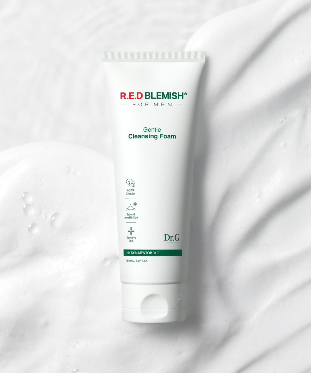 닥터지(DR.G) 레드 블레미쉬 포 맨 젠틀 클렌징 폼 150mL