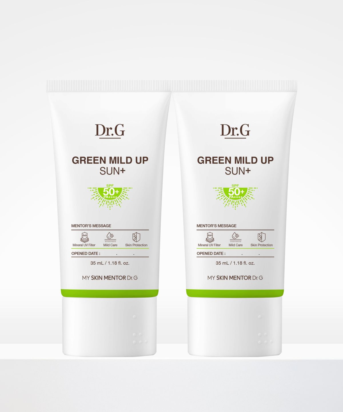 닥터지(DR.G) 그린 마일드 업 선 플러스 35mLx2개 기획세트