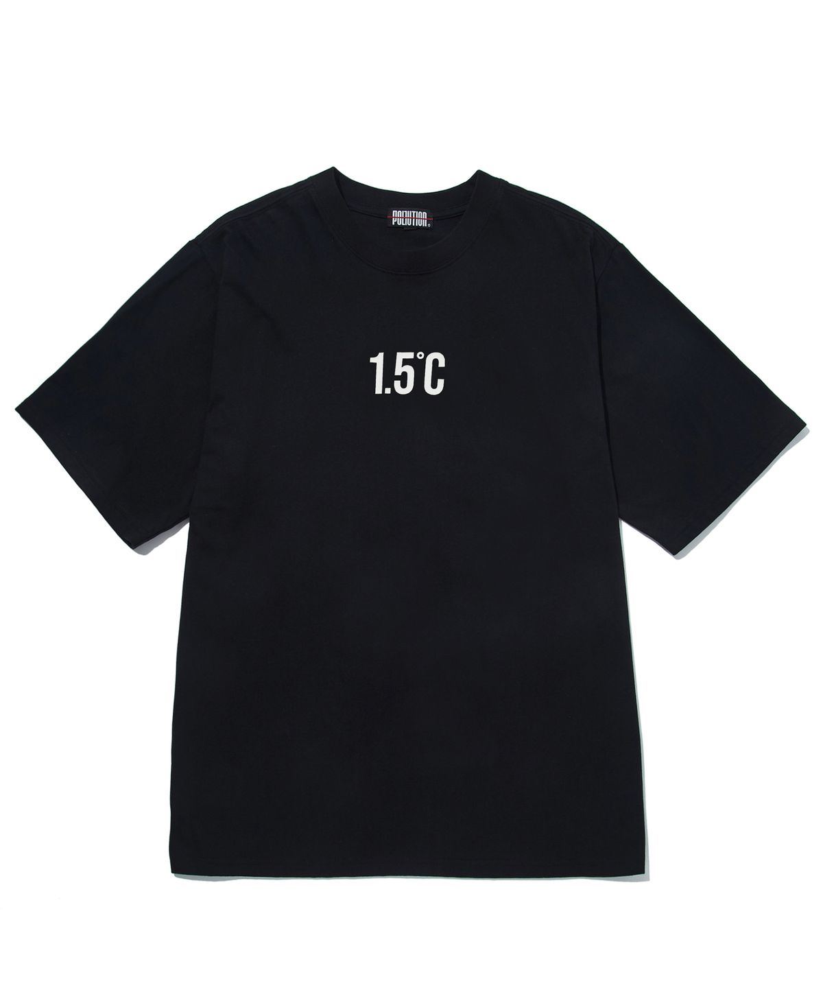 폴루션(POLLUTION) 1.5C HALF SLV T
