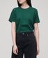 우먼즈 베이식 크루 넥 티셔츠 [그린]