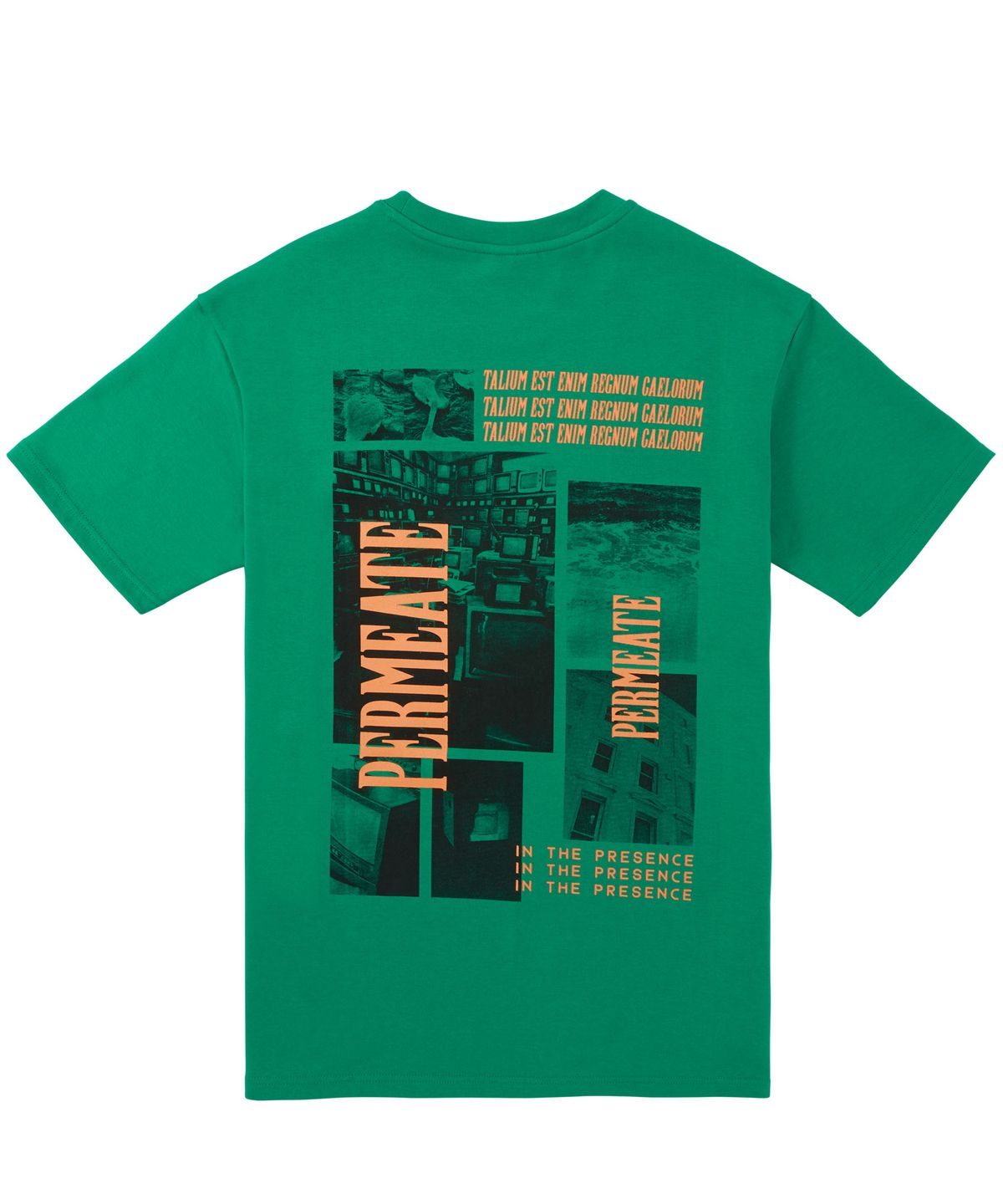 템푸스스튜디오(TEMPUS STUDIO) TOTALITY OVERSIZE T-SHIRT [GREEN]