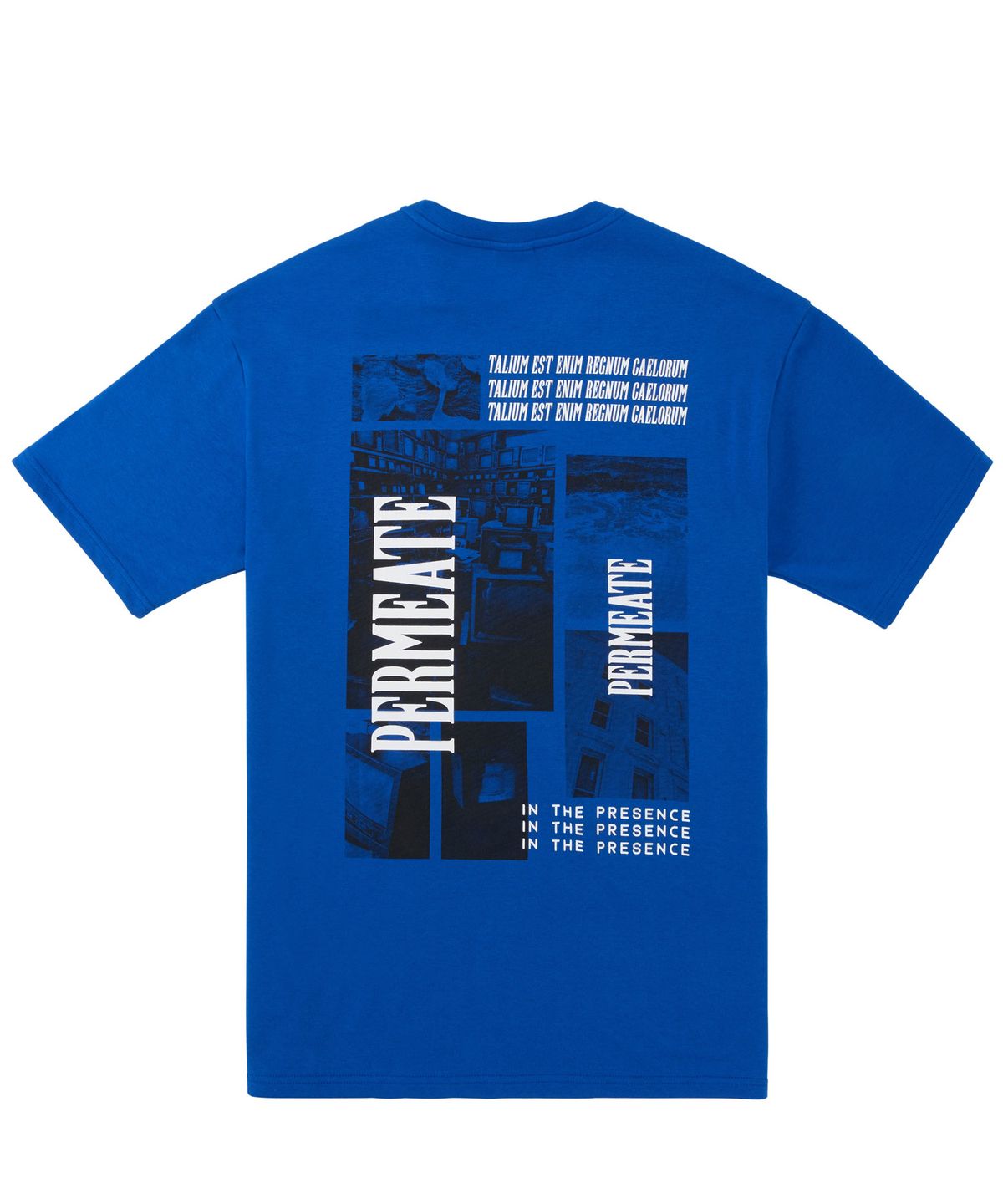 템푸스스튜디오(TEMPUS STUDIO) TOTALITY OVERSIZE T-SHIRT [BLUE]