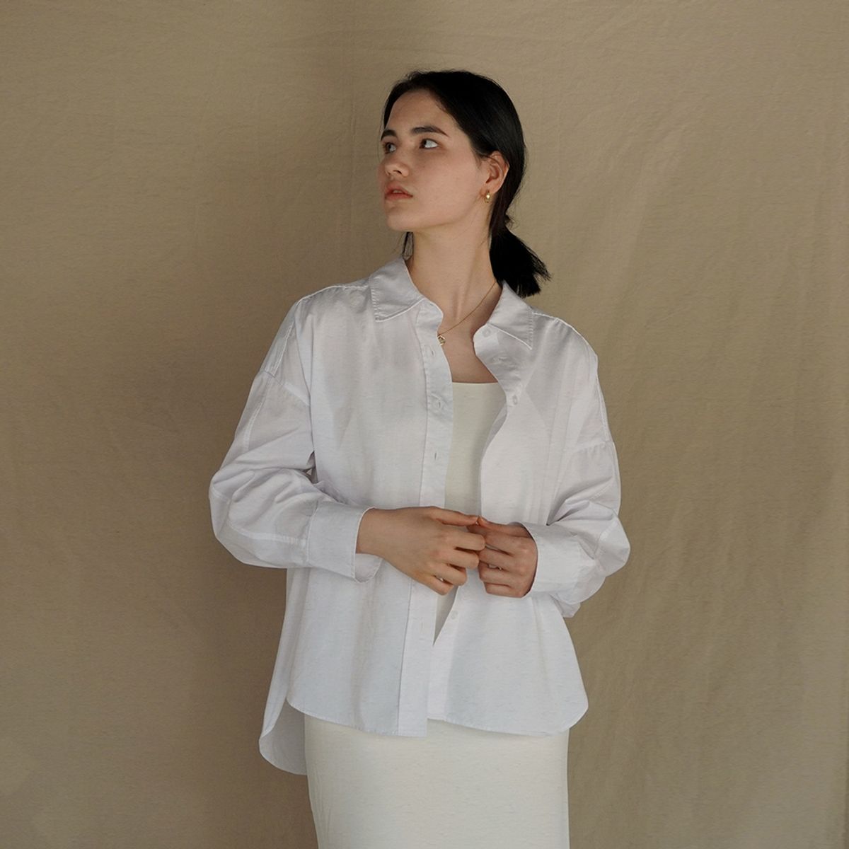 베다(VEDA) LOGO SHIRT _ WHITE