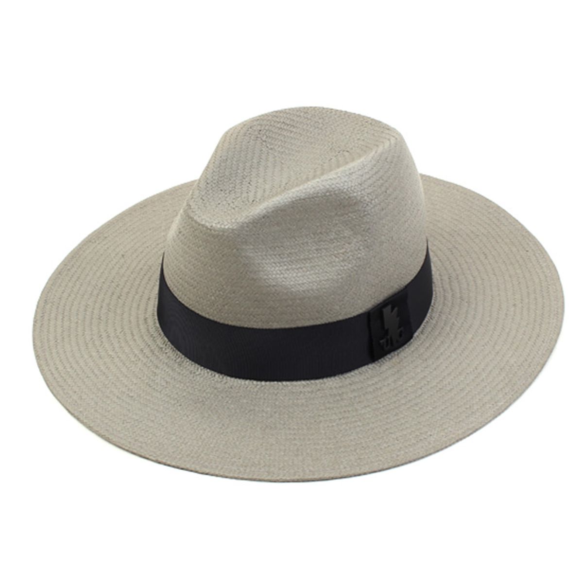 유니버셜 케미스트리(UNIVERSAL CHEMISTRY) Gray Long Summer Fedora 파나마햇