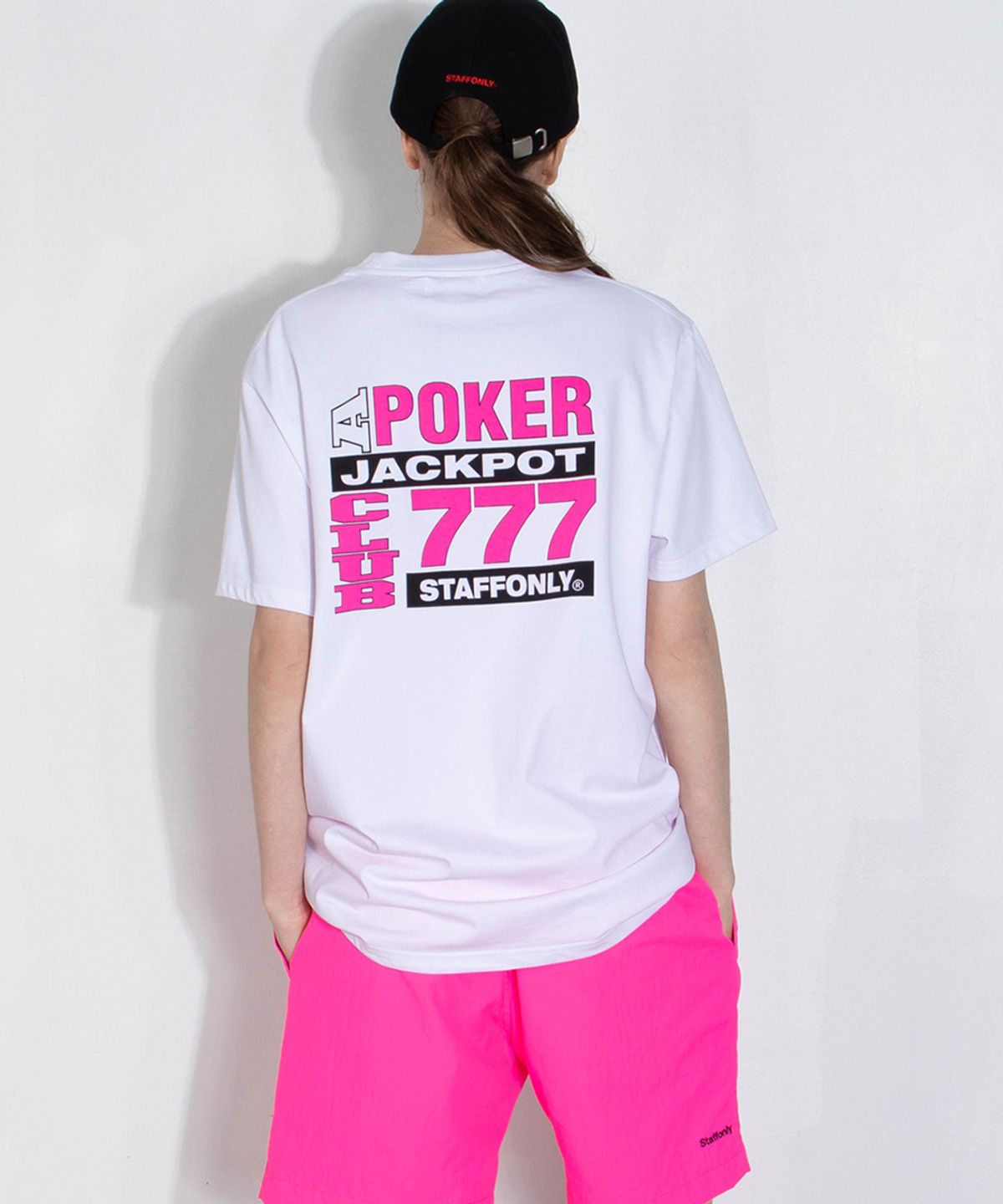 스텝온리(STAFFONLY) JACKPOT 777 (WHITE)