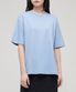 우먼즈 릴렉스 핏 크루 넥 티셔츠 [스카이 블루]