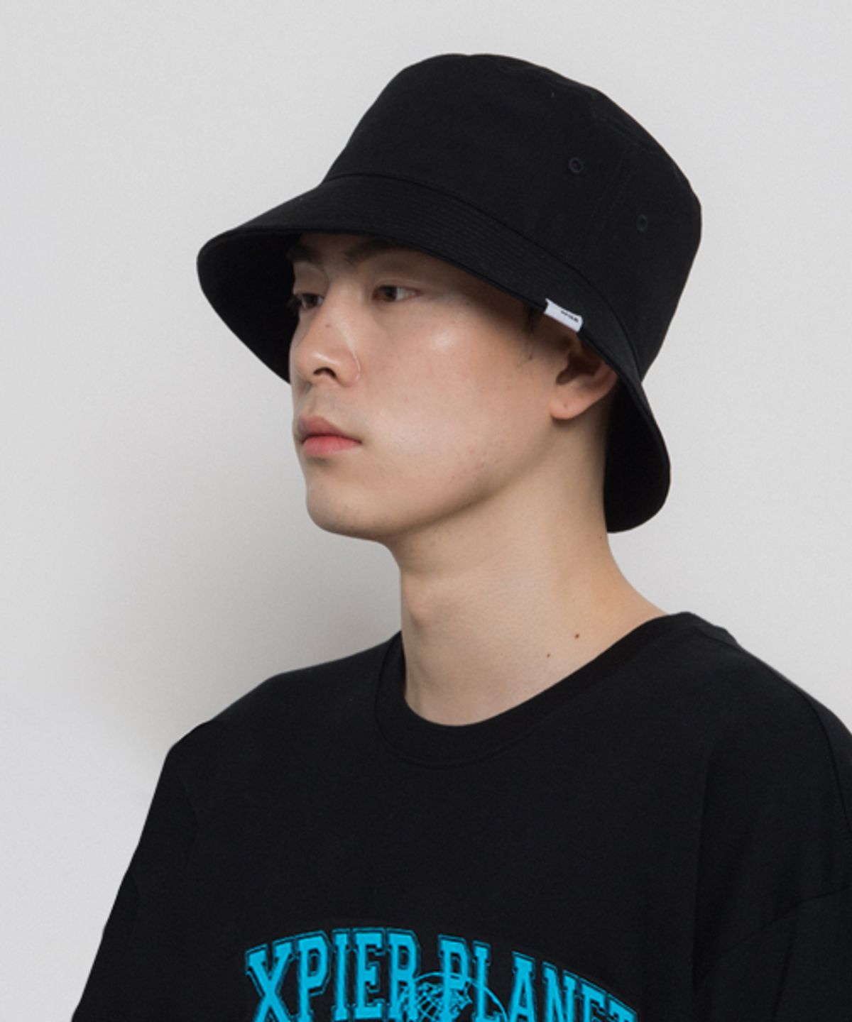 엑스피어(XPIER) x Bucket Hat Round Black
