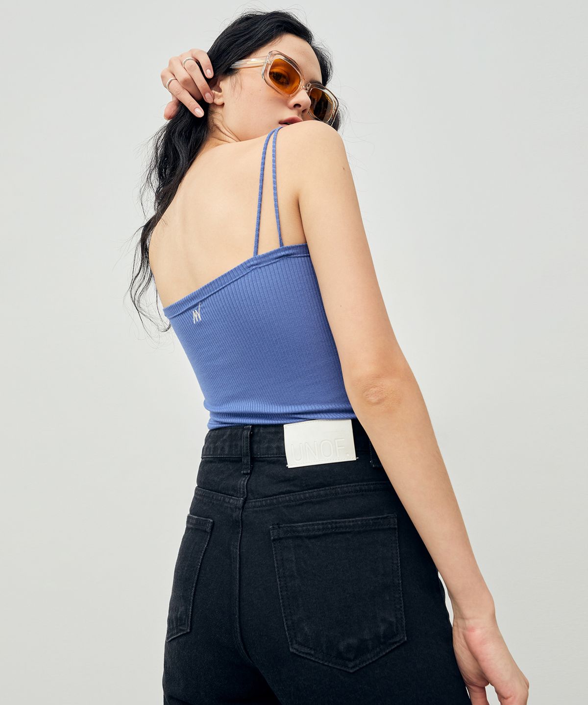 온느(ONNE) Soft Camisole Tank Blue