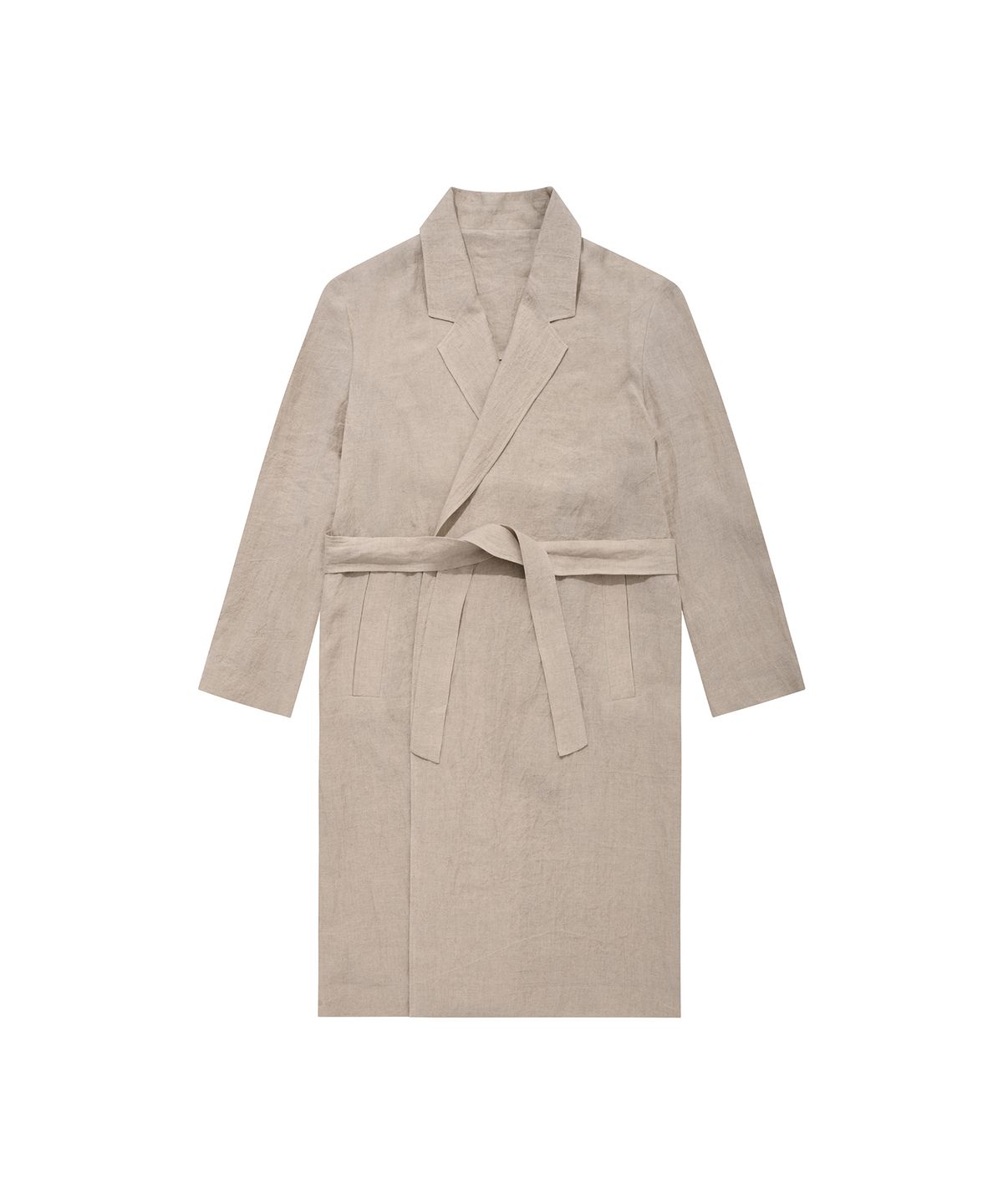 레스트인피시스(RESTINPIECES) [SHIBAYA] LINEN ROBE COAT
