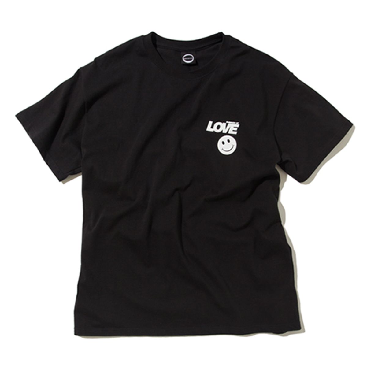 크루치(KRUCHI) SUMMER OF LOVE T-SHIRT (BLACK)