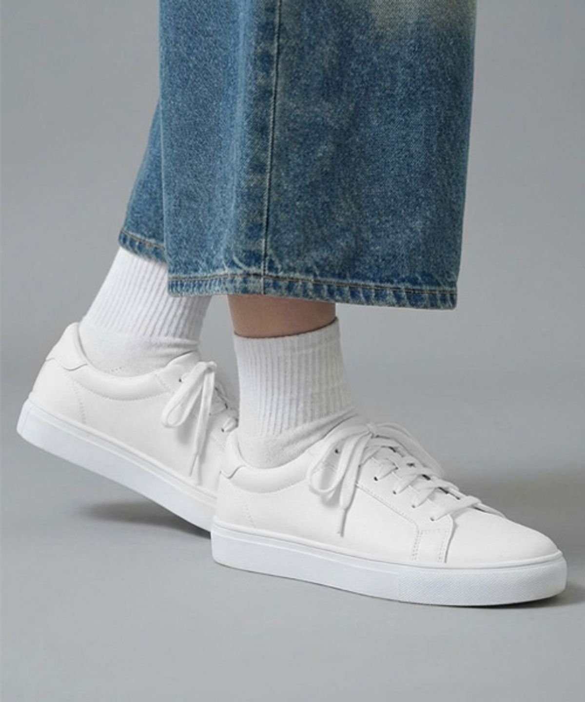 힐탑(HEELTOP) HT4395-WH 7cm 키높이 스니커즈 라이키 화이트 [240~280MM]