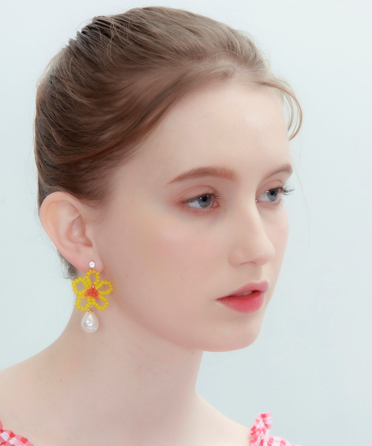마이부(MY BOO) Pearl Drop Flower - yellow