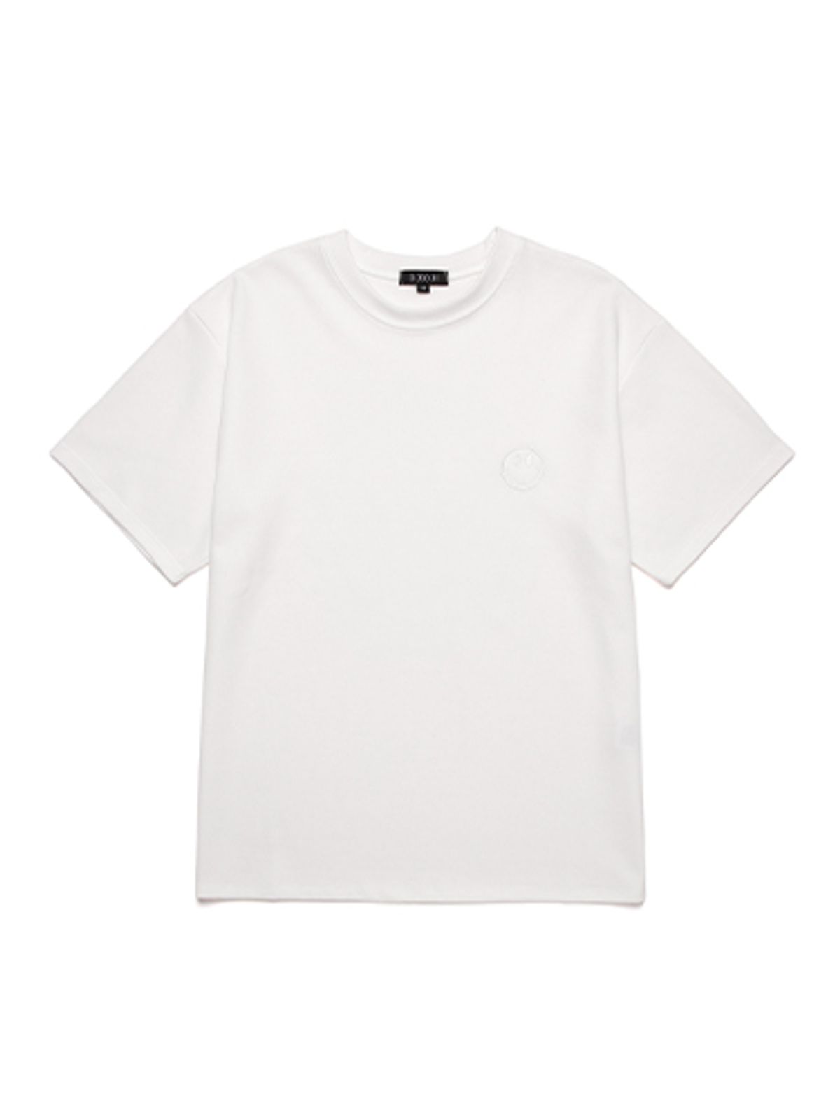 디쏘에이치(D.XO.H) 톤온톤 티셔츠 [white]