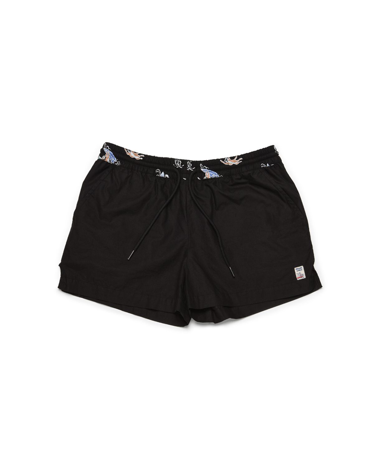 엠니(M.Nii) W.Basic Monkey Surf Shorts / Black