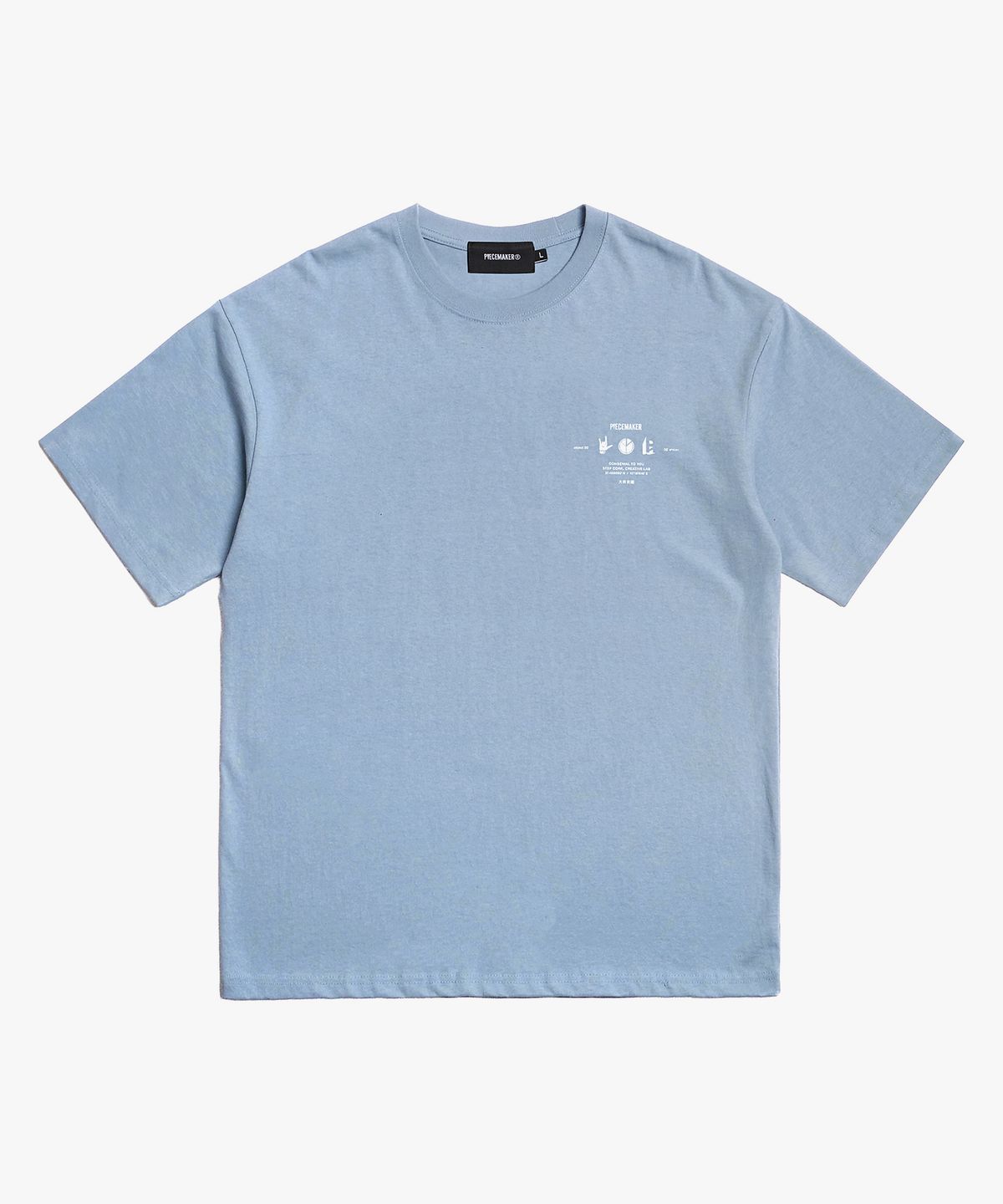 피스메이커(PIECE MAKER) PM ICON TSHIRTS (SKY BLUE)