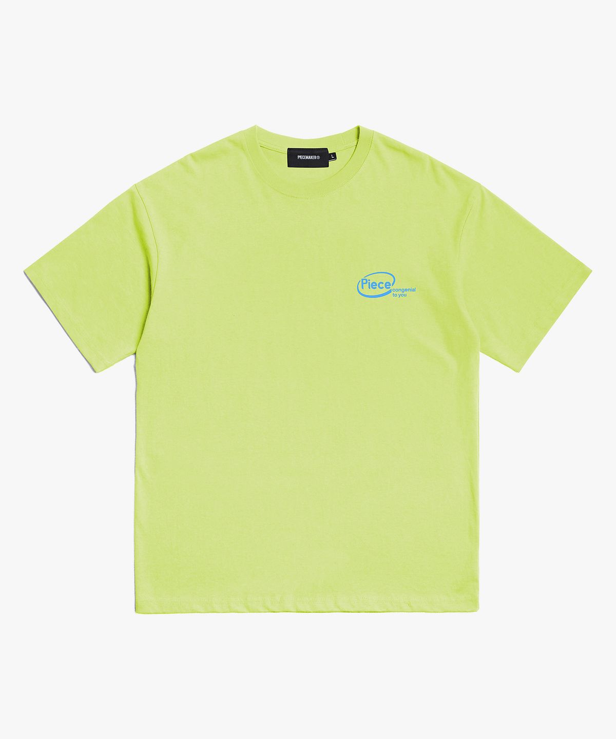 피스메이커(PIECE MAKER) PIECE 3D LOGO TSHIRTS (LIME)