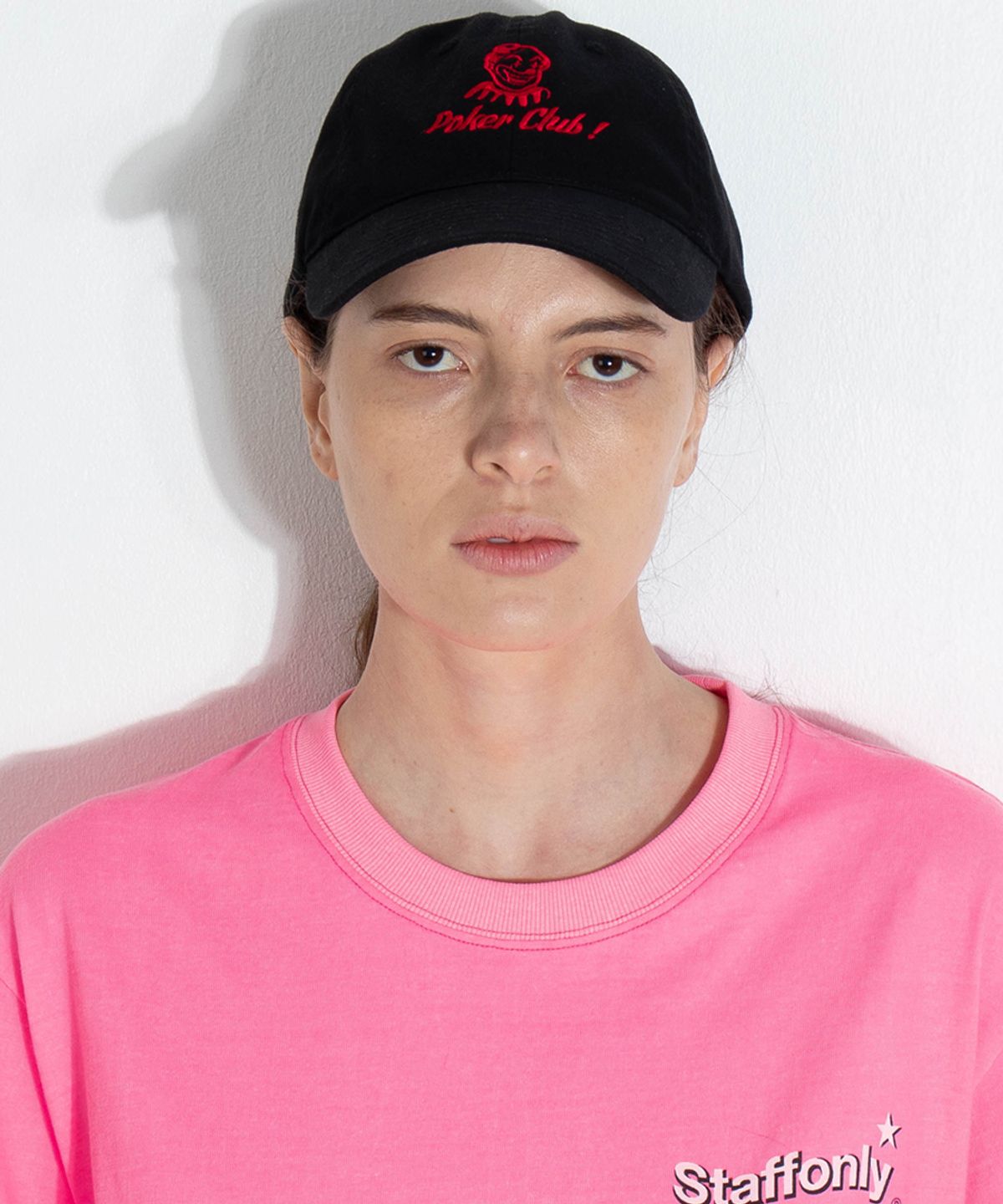 스텝온리(STAFFONLY) PIERROT BALLCAP (BLACK)