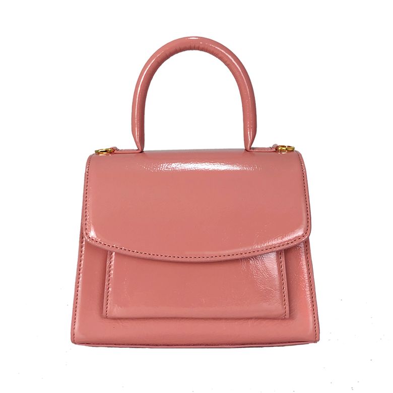 GOOD BAG PINK  여성 스퀘어 미니 크로스 토트백