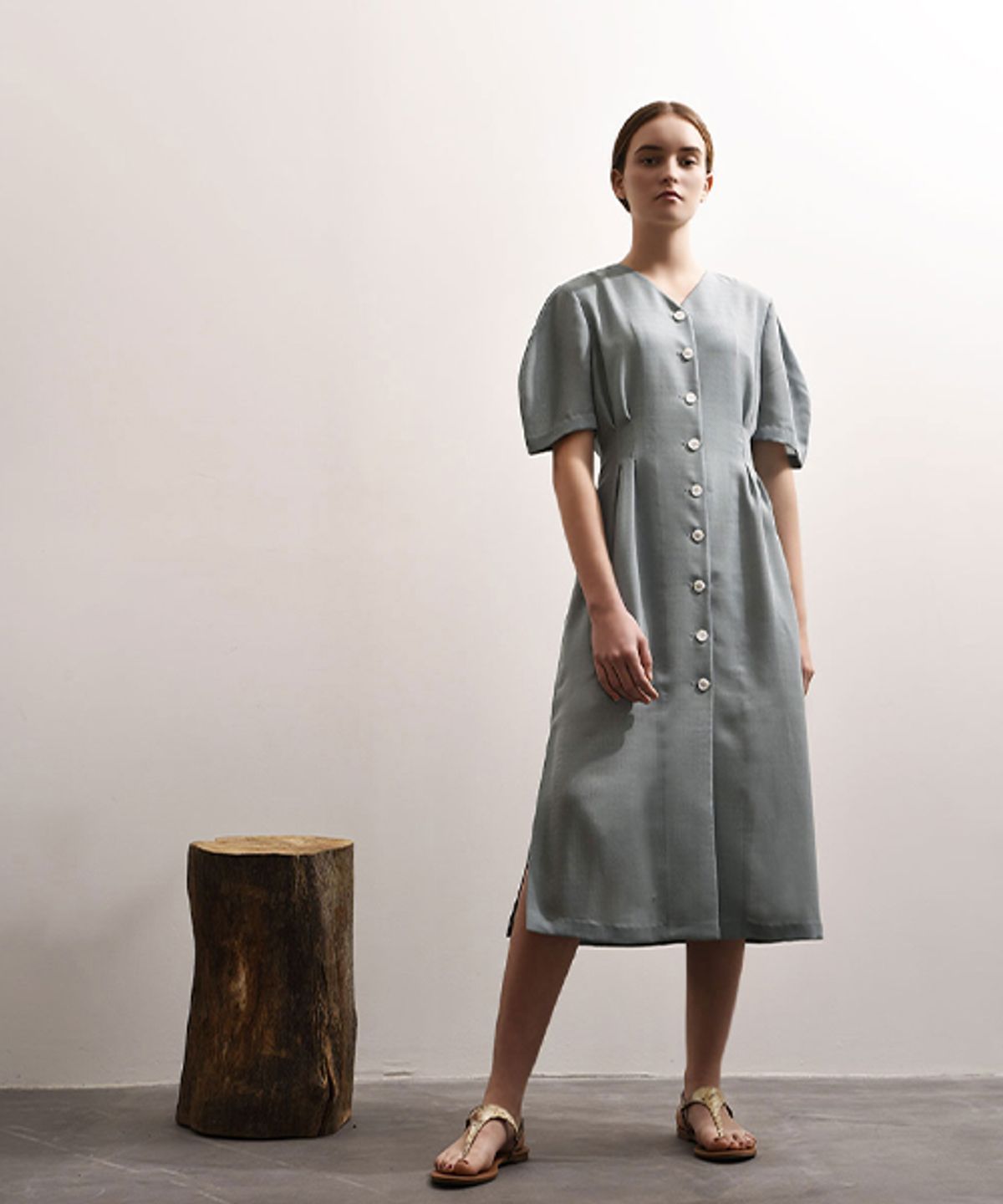 아바몰리(AVA MOLLI) ADU-OPE501-30 CAMILLA SINGLE BUTTON  ONE-PIECE (Mint)