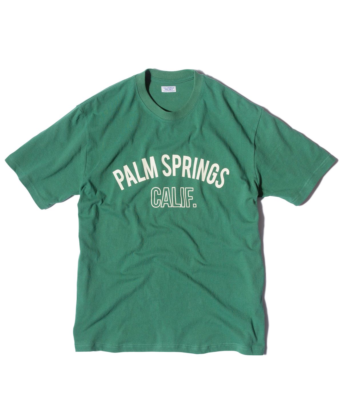 캘리포니아 프로젝트(CALIFORNIA PROJECT) CITY. PROJECT T-SHIRTS PALM SPRINGS GREEN