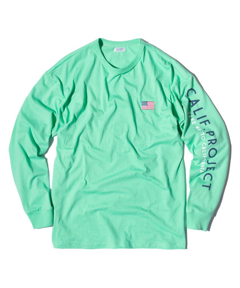 FLAG L/S T-SHIRTS N.MINT