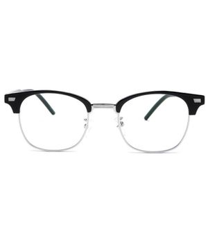 RC E386 BLACK SILVER 블루라이트 안경